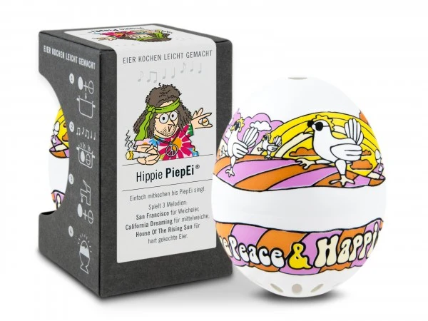 PiepEi Eieruhr zum Mitkochen „Hippie“