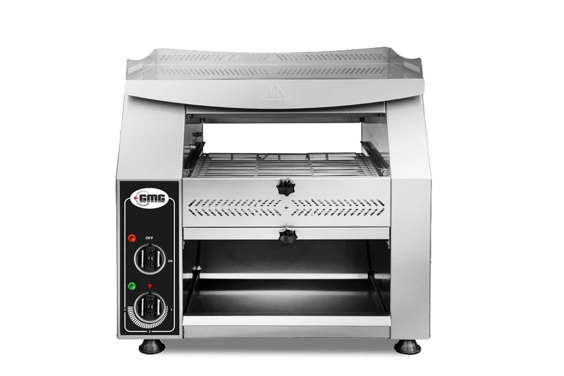 GMG Durchlauftoaster mit Kettenband, nutzbare Höhe 12 cm