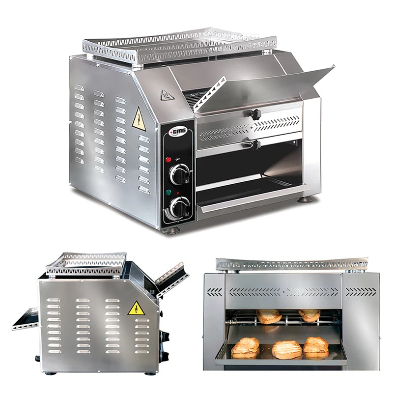 GMG Durchlauftoaster mit Kettenband, nutzbare Höhe 12 cm