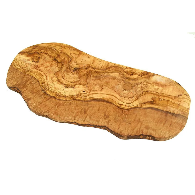 Schneidbrett Rustikal Länge ca. 30-34cm Olivenholz