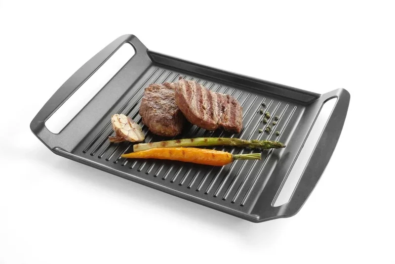 Grillplatte Induktion geeignet 290x260x35