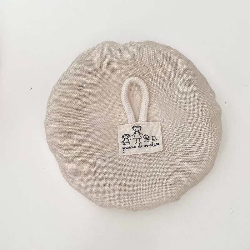 Abdeckung aus Leinen luftdurchlässig Ø21cm