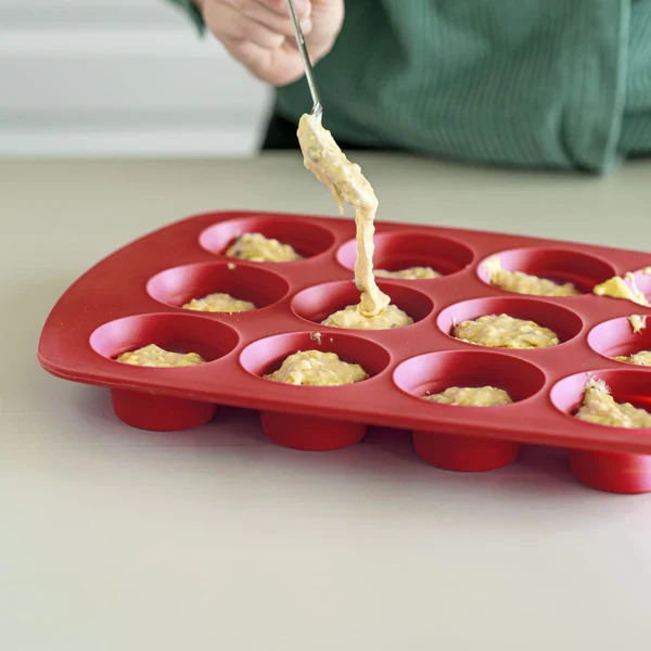 Muffinform 12er Rot 38,50 x 26cm