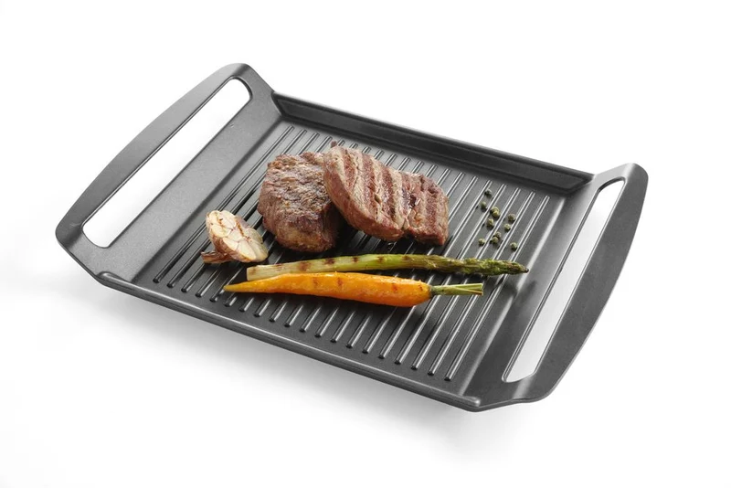 HENDI Grillplatte für Induktionskocher