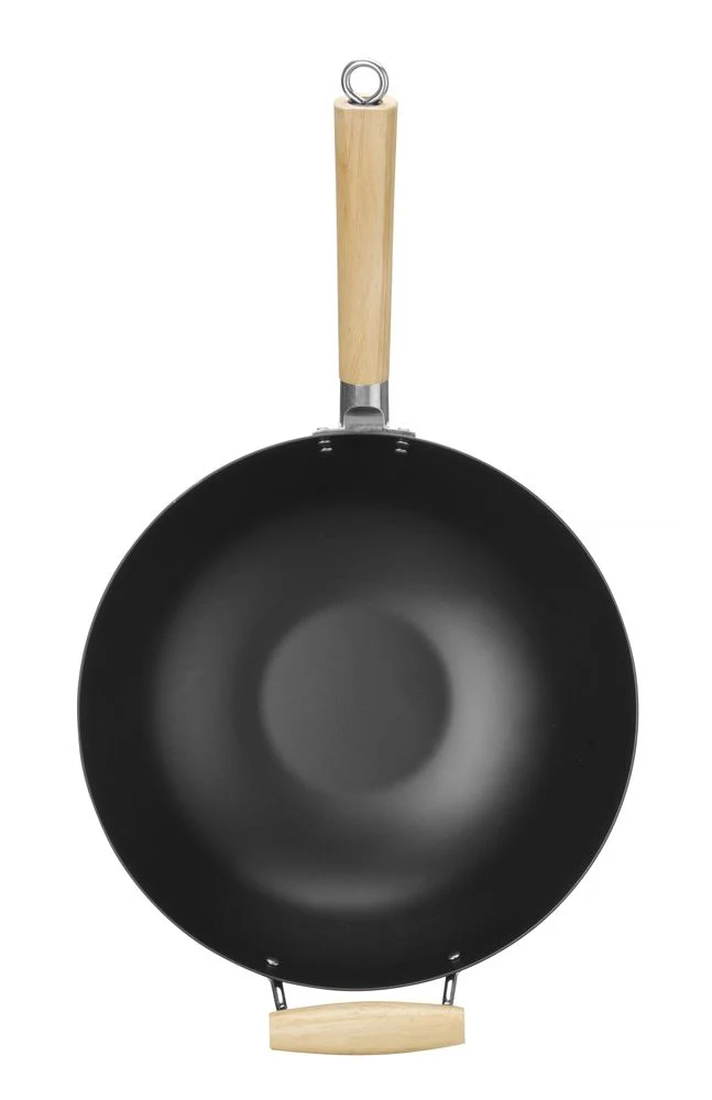 HENDI Wok mit Holzgriff