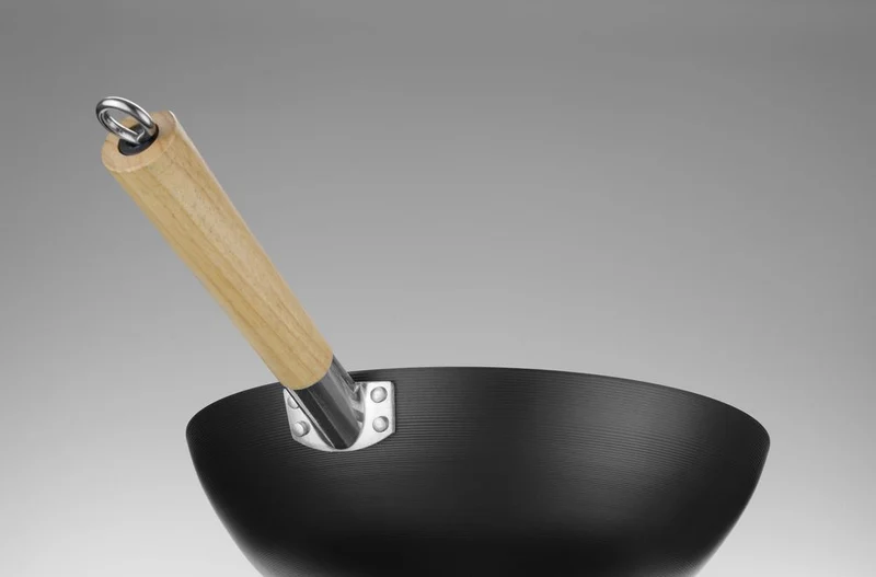 HENDI Wok mit Holzgriff