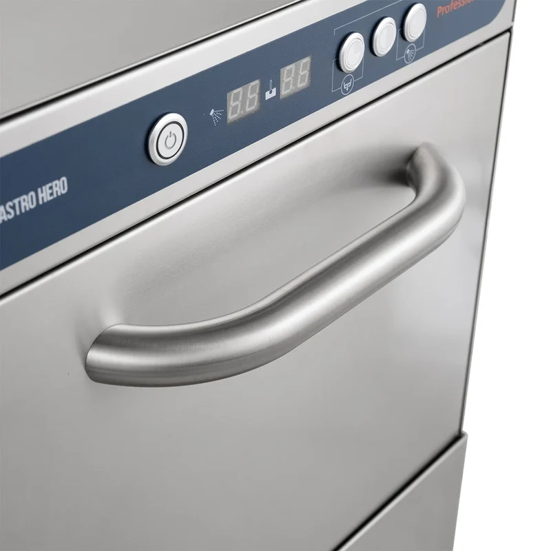 Gläserspülmaschine PROFI Digital 40 SL 40x40 cm Korbmaß, mit Reiniger- & Klarspüldosierer, mit Ablaufpumpe, Made in Europe, 230 Volt