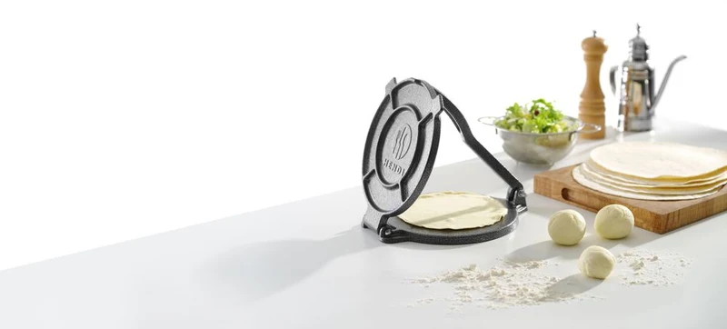 HENDI Tortillapresse aus Gusseisen
