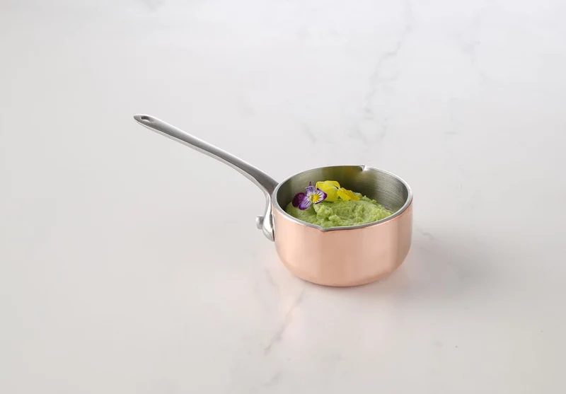 HENDI Miniatur-Kasserolle mit Ausgießer