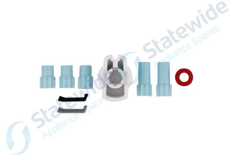 Universal Cooktop Knob White 30mm SKIRT (EACH)
