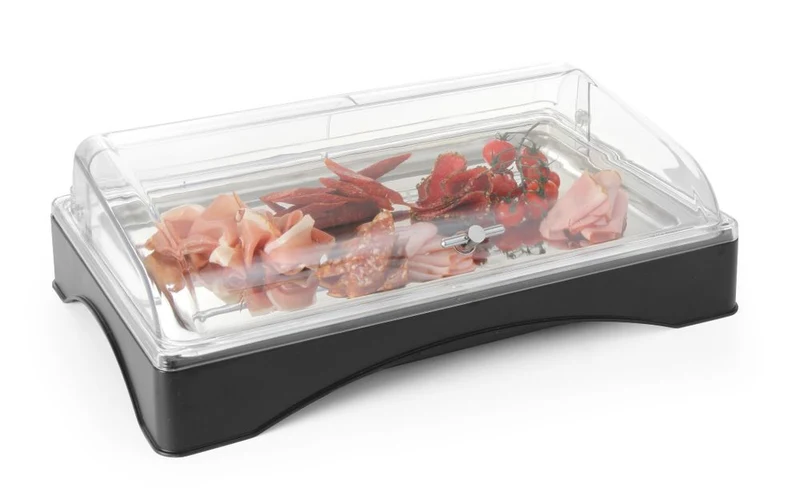 HENDI Rolltop-Display gekühlt - GN 1/1