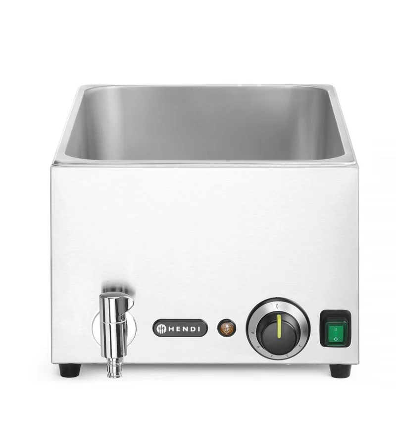 HENDI Bain-Marie Ranger mit Ablasshahn
