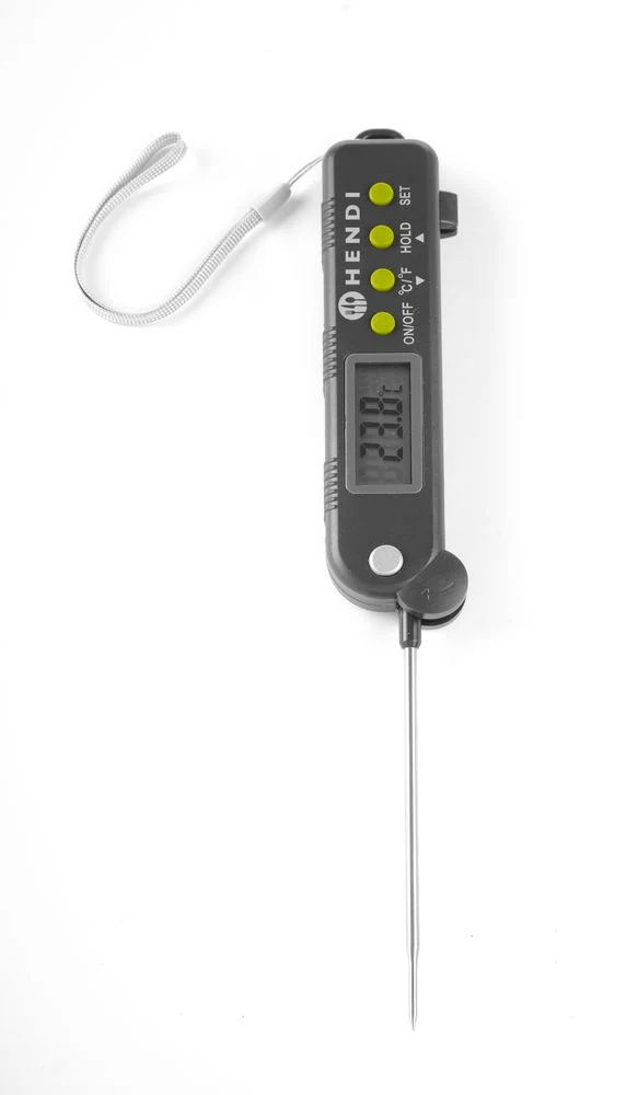 HENDI Thermometer mit einklappbarer Sonde