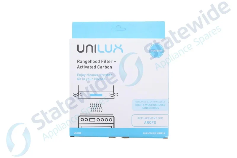 UNILUX ULX250-CHEF/SIMPSON/WEST Rangehood Carbon Filter (1 Pack)-Genuine