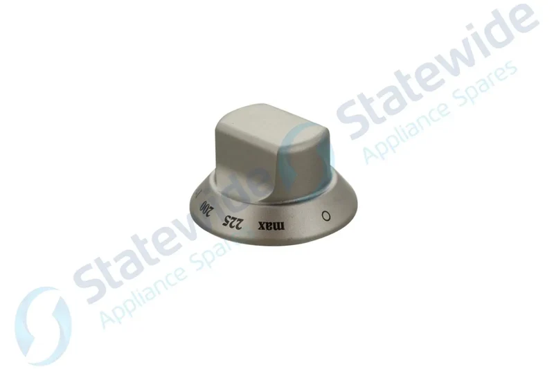 BAUMATIC/Westinghouse Oven TEMPERATURE Knob (SILVER)-Genuine