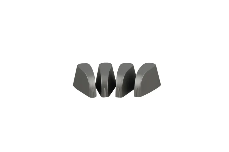 Westinghouse Oven Knob (SILVER FORTE) - (4 Pack)-Genuine