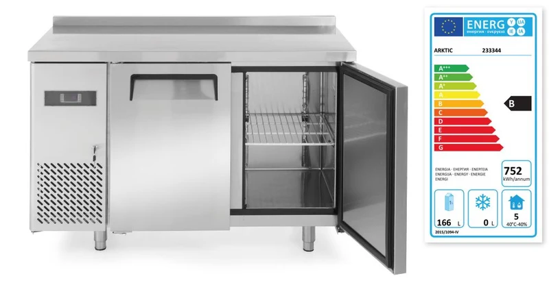 Arktic Kühltisch, zweitürig Kitchen Line 220 L