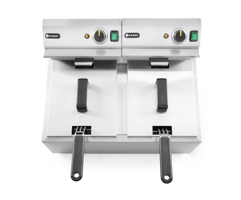 HENDI Fritteuse Profi Line, 2×8 l