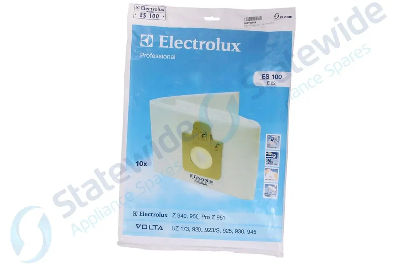 ELECTROLUX/VOLTA PROFESSIONAL Vacuum SYNTHETIC BAGS (10 Pack)-Genuine