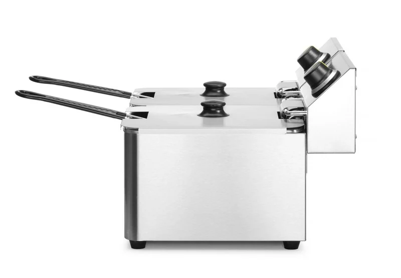HENDI Fritteuse Kitchen Line - 2x8L