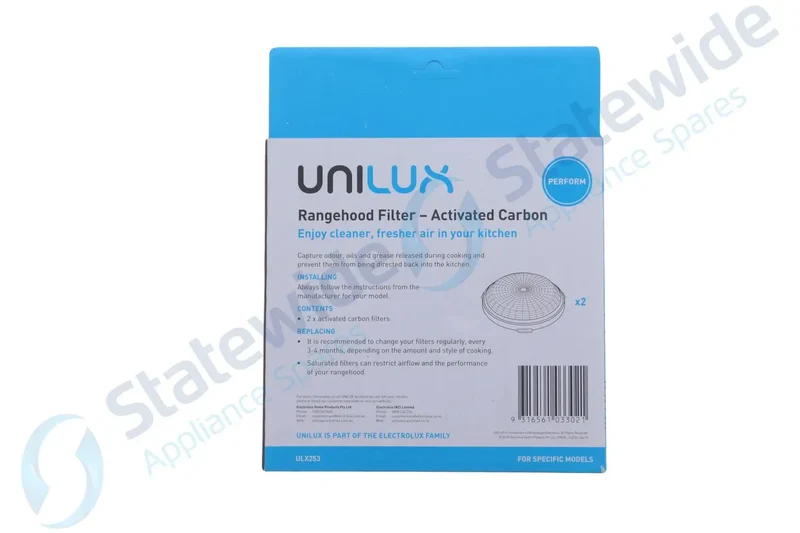 Unilux - ULX253-AEG/Chef/Electrolux/West Rangehood Carbon Filter (2 Pack)