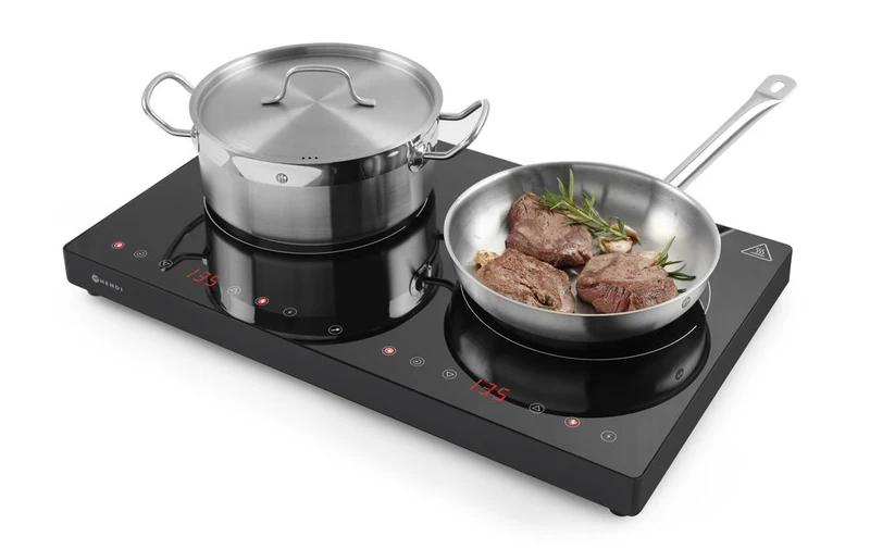 HENDI Induktionskocher doppelt Kitchen Line