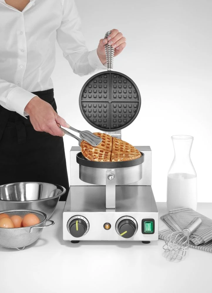 HENDI Waffeleisen rund