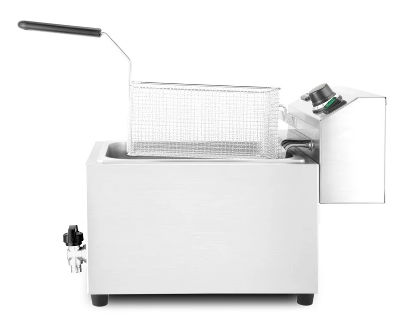 HENDI Fritteuse XL mit Ablasshahn